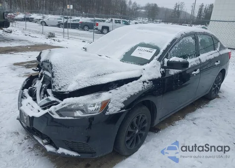 2018 Nissan Sentra S z USA, uszkodzony, nr VIN 3N1AB7AP4JY291745